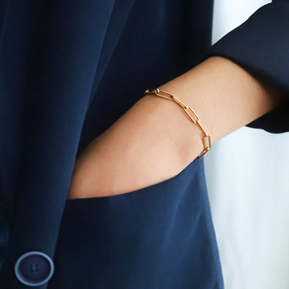 Bracciale Eloise Gold Paperclip