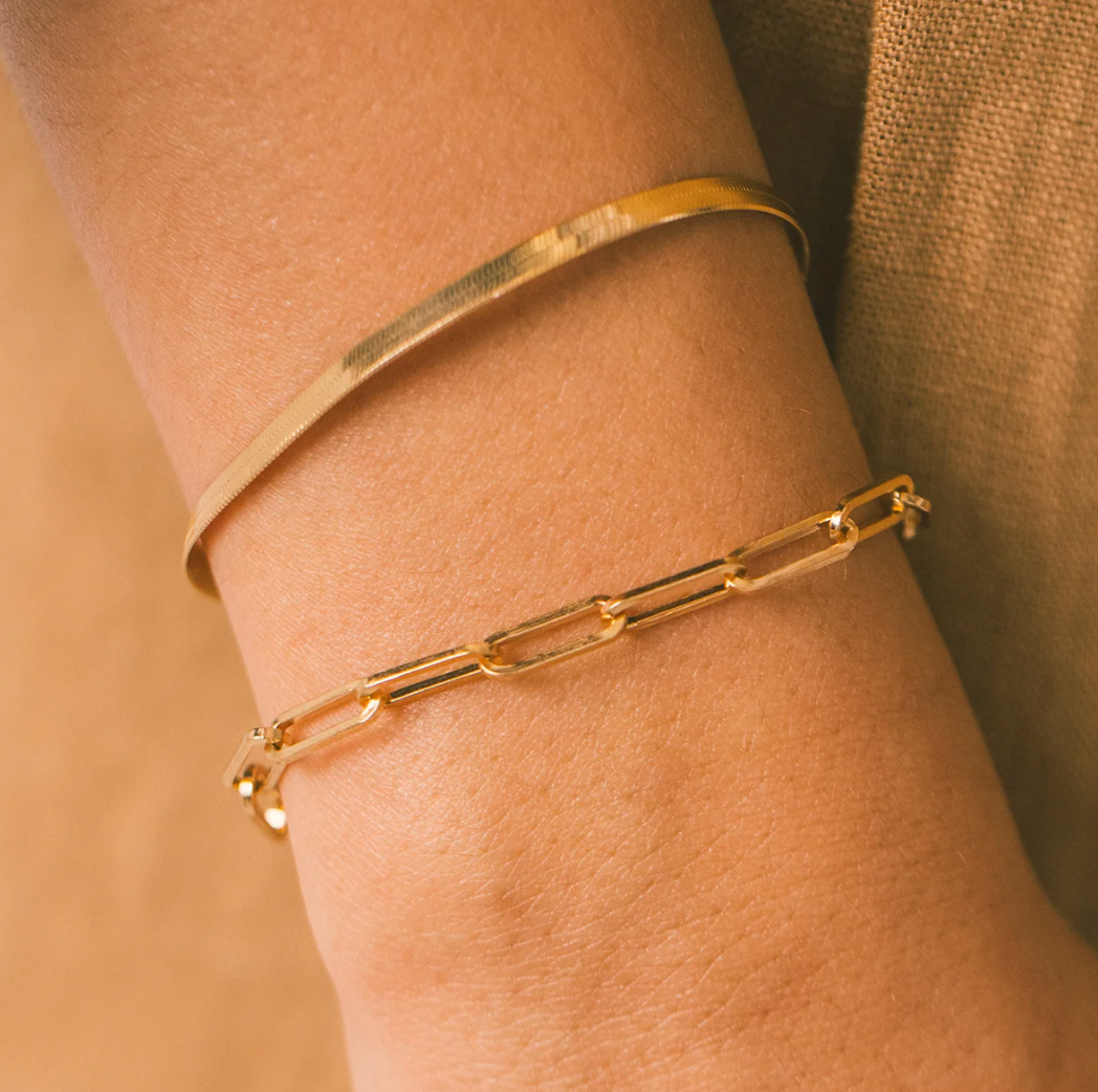 Bracciale Eloise Gold Paperclip