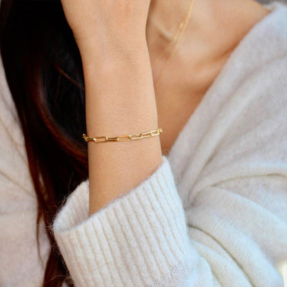 Bracciale Eloise Gold Paperclip