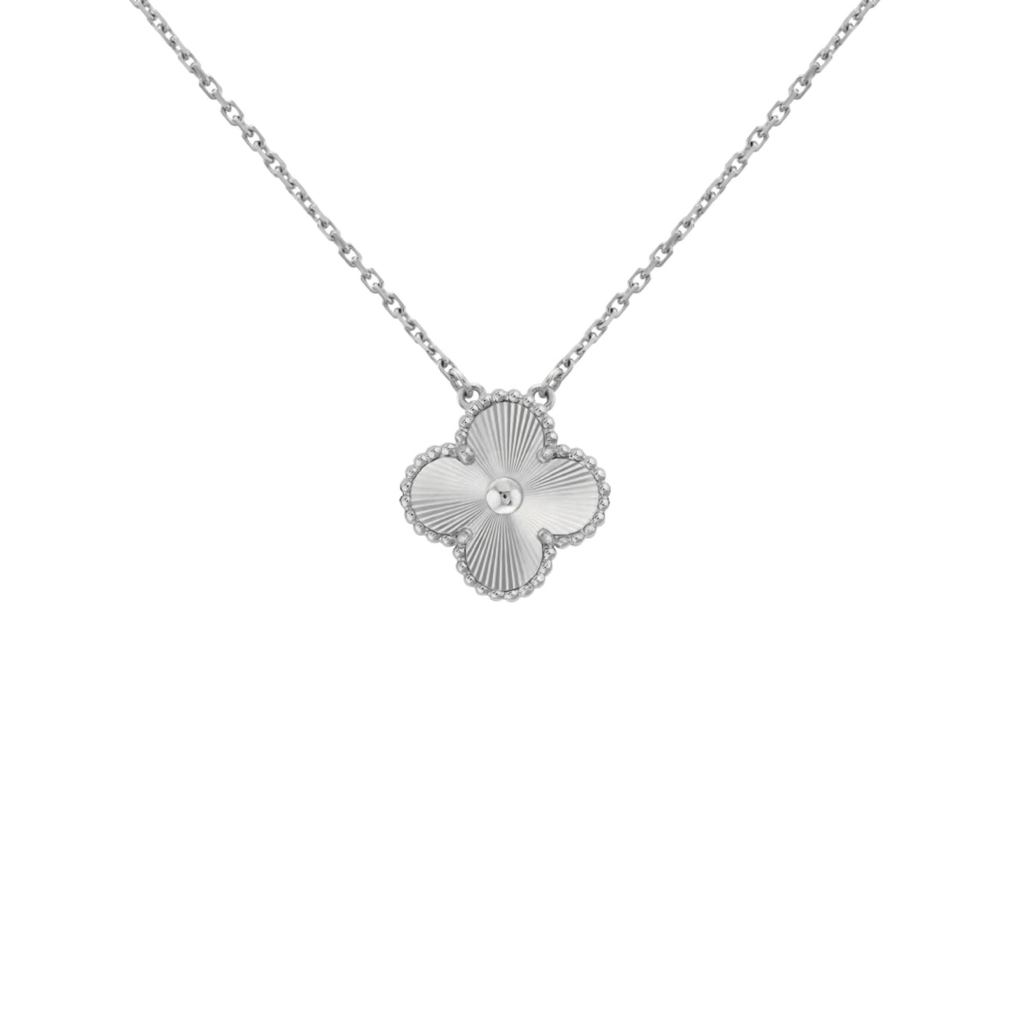 Charm Motif Necklace | Silver