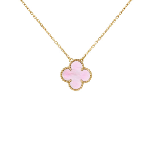 Collana con ciondolo | Oro/Rosa