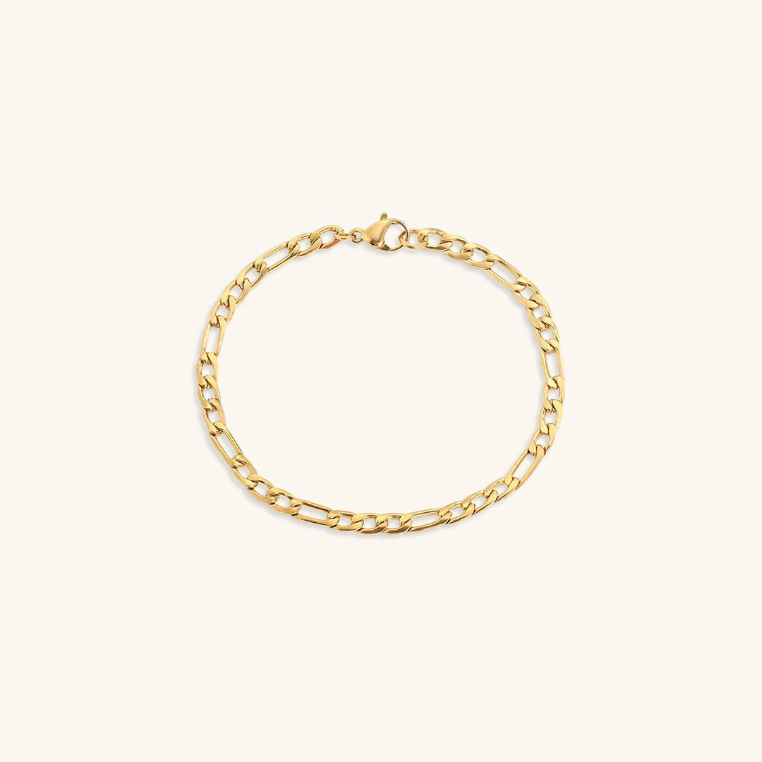 Bracciale a catena in oro Saturno 