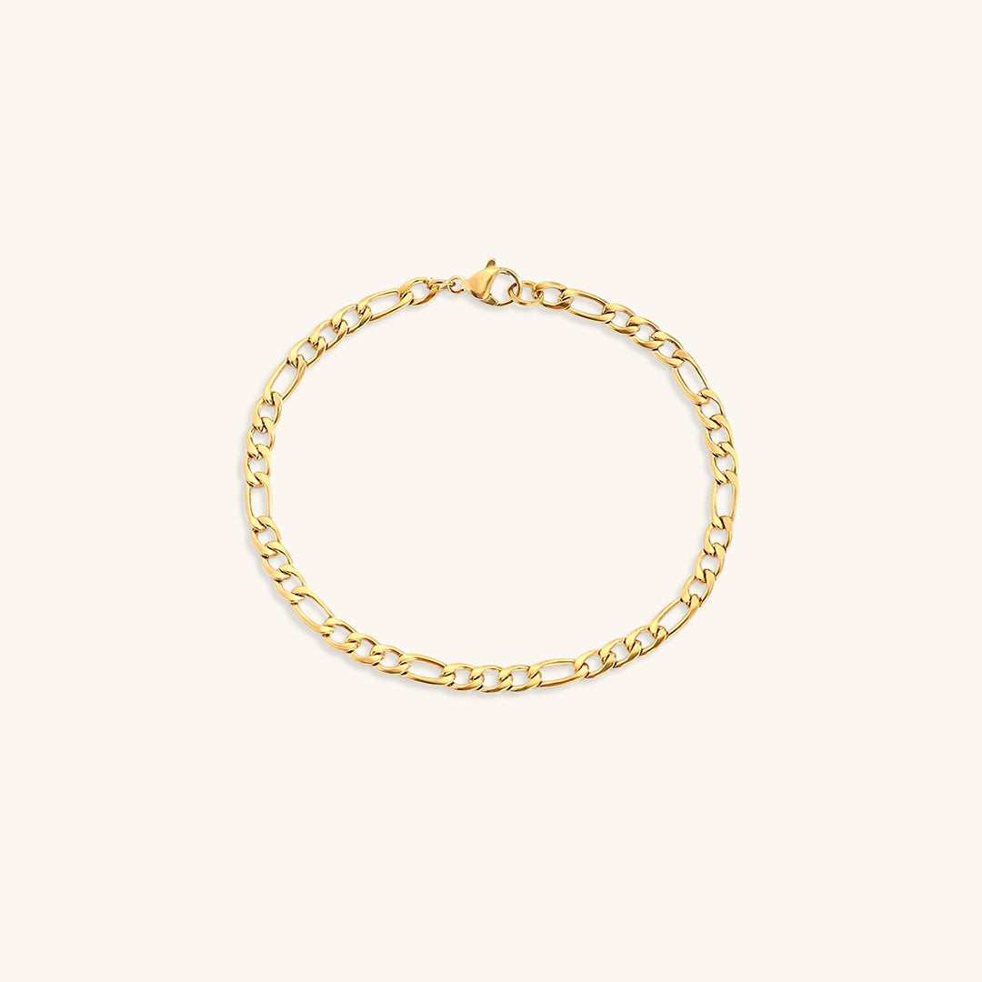 Bracciale a catena in oro Saturno 