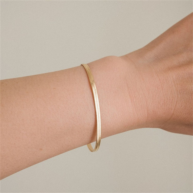 Bracciale Vida Gold a spina di pesce