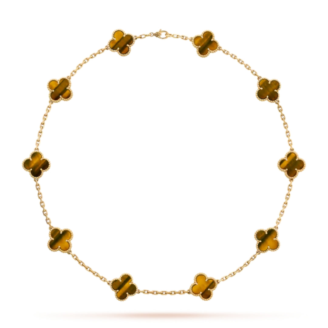 Collana Charm Luxe | Oro/Tigre