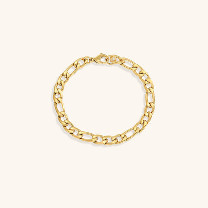 Bracciale a catena in oro Saturno 