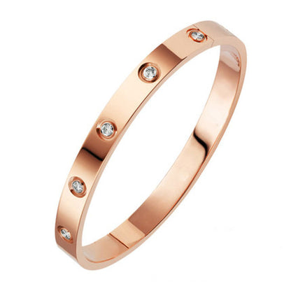 Timeless Gem Bracelet | Rose Gold