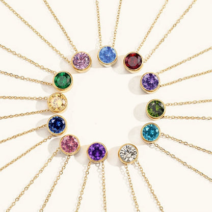 Amelia Birthstone Necklace