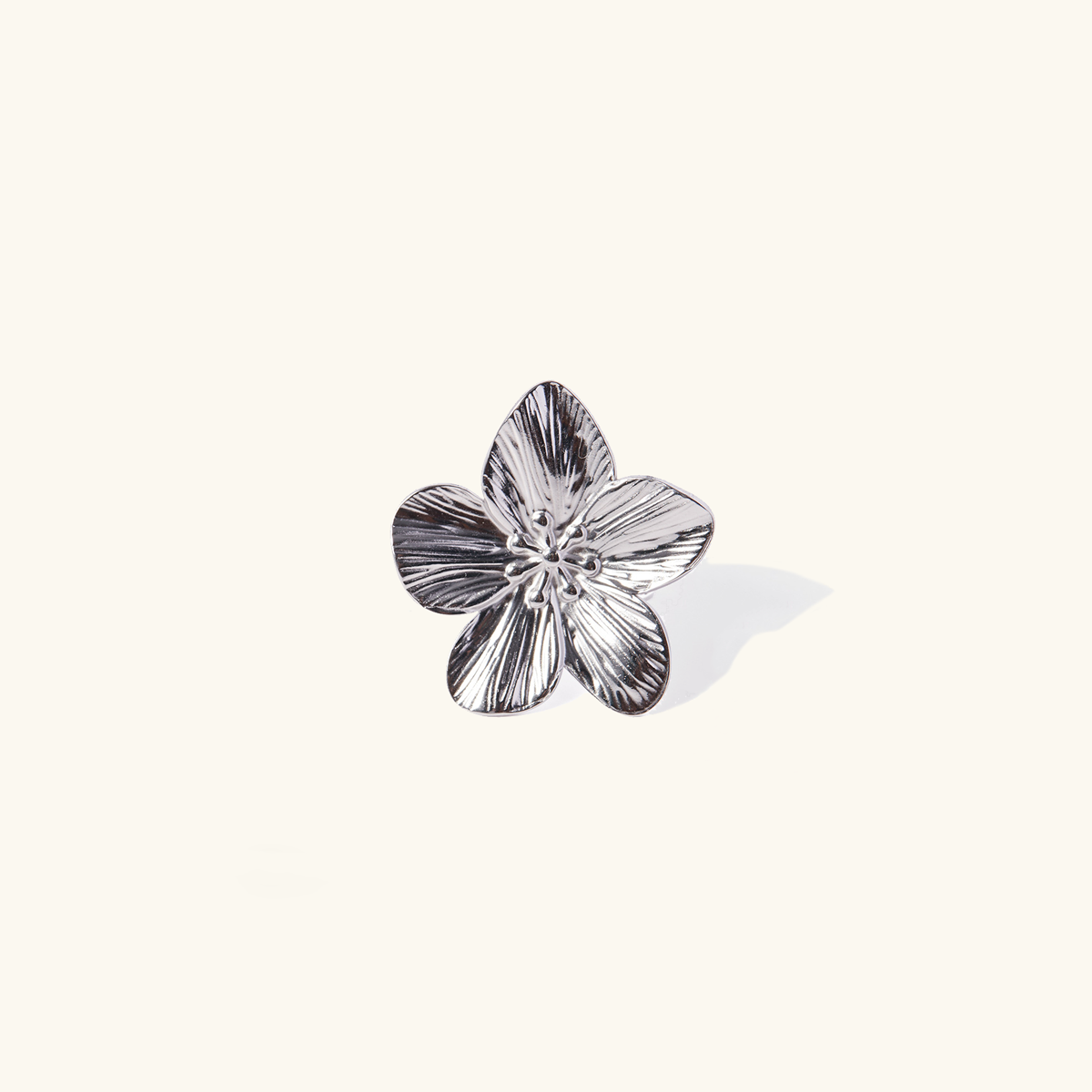 Anello Alina Silver Petal