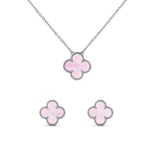 Set di ciondoli | Argento/Rosa