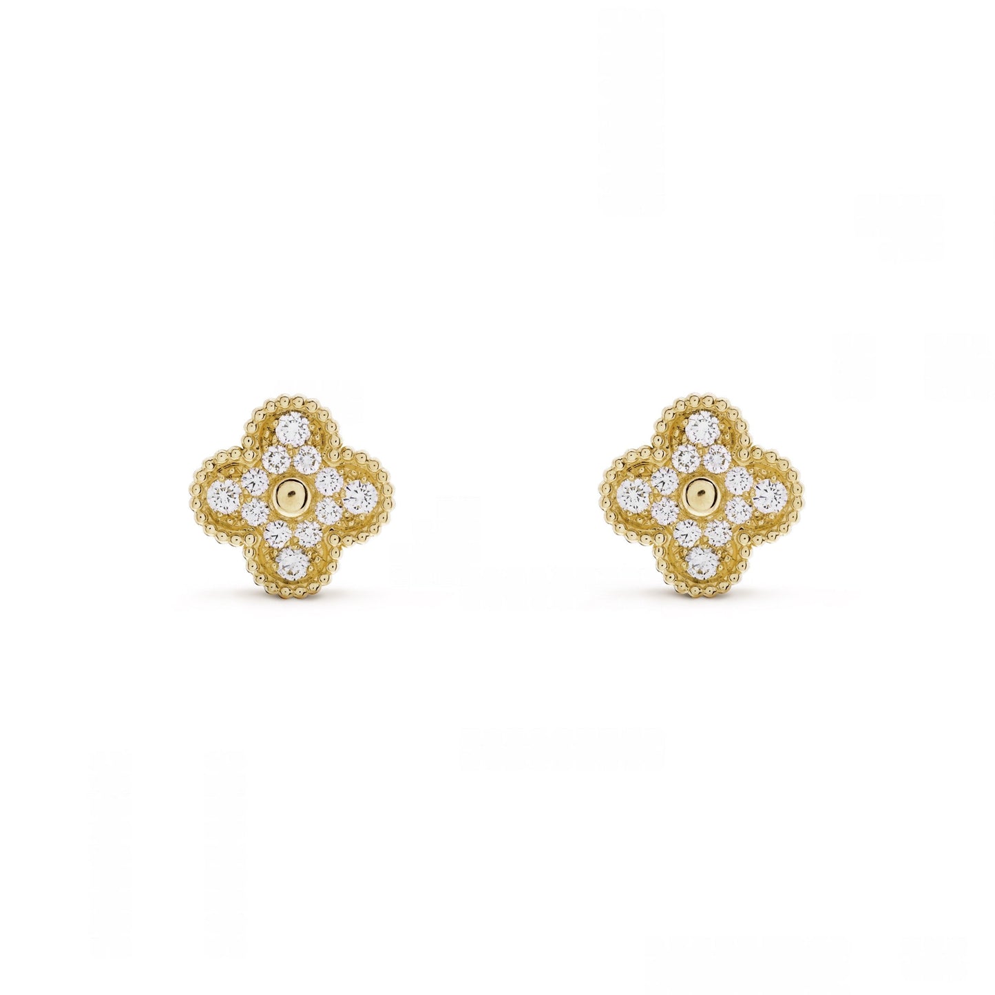 Charm Gem Earring | Gold