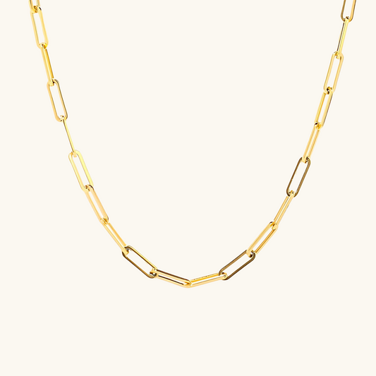 Clip Chain Necklace - Gold