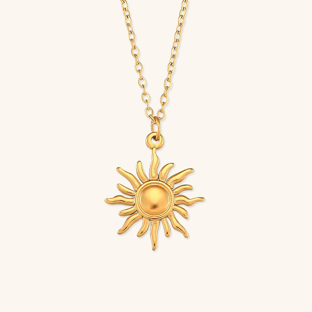 Collana Eliora Gold Sun