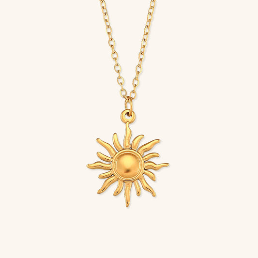 Collana Eliora Gold Sun