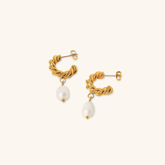 Emma Pearl Earrings