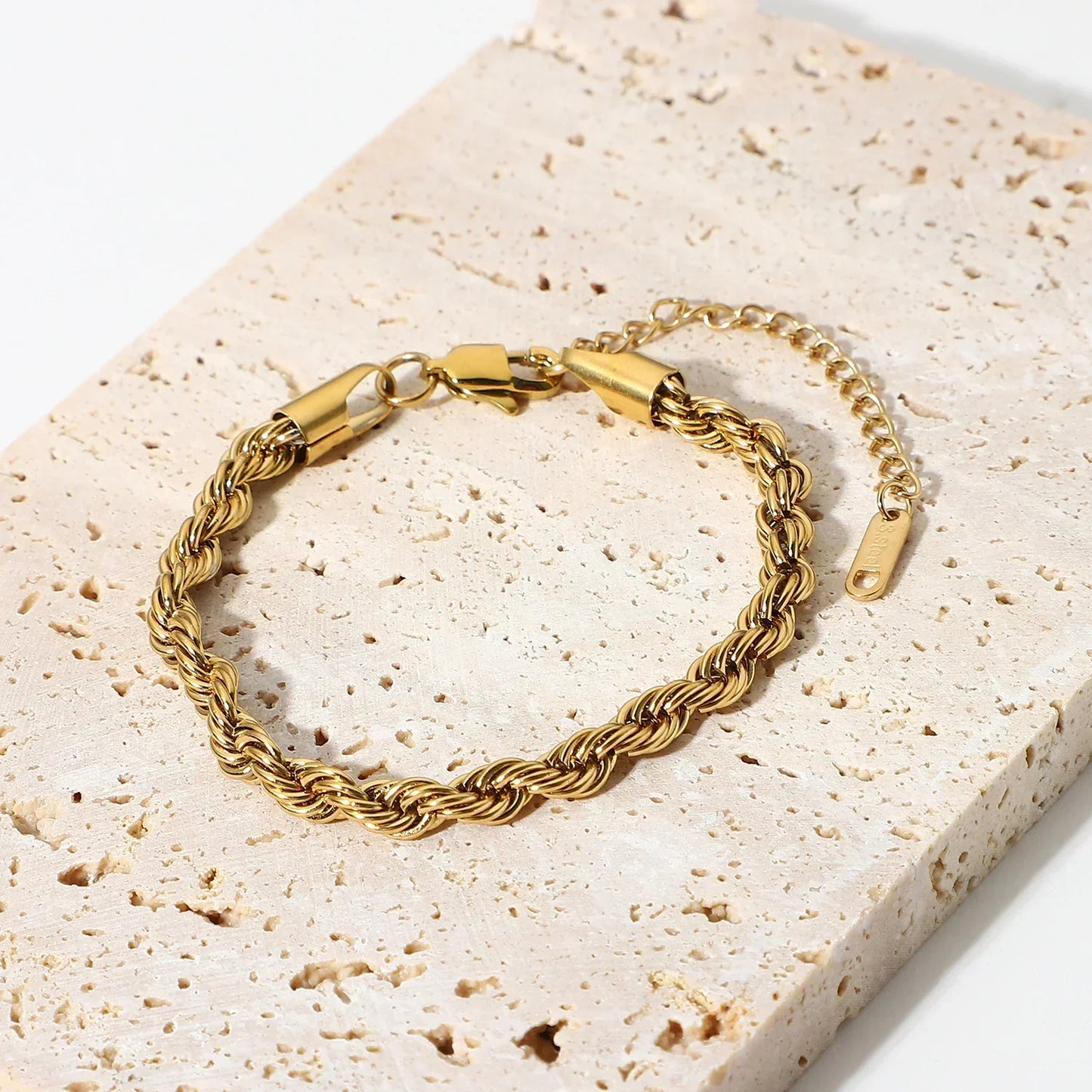 Bracciale Clara Rope Chain in oro 