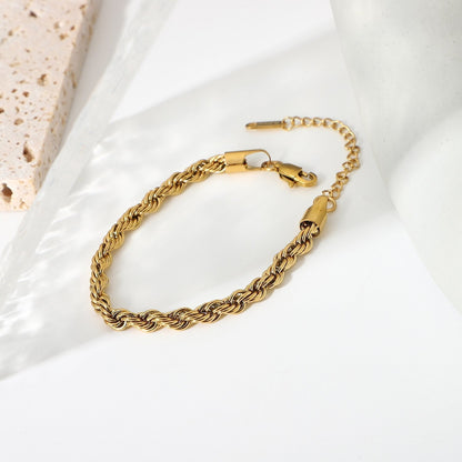 Bracciale Clara Rope Chain in oro 