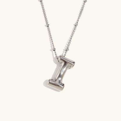 Balloon Initial Serenity Necklace