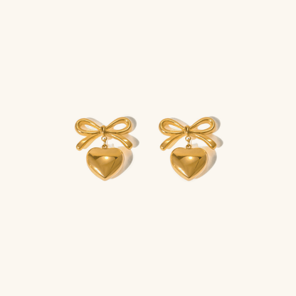 Rowanne French Knot Gold Earrings