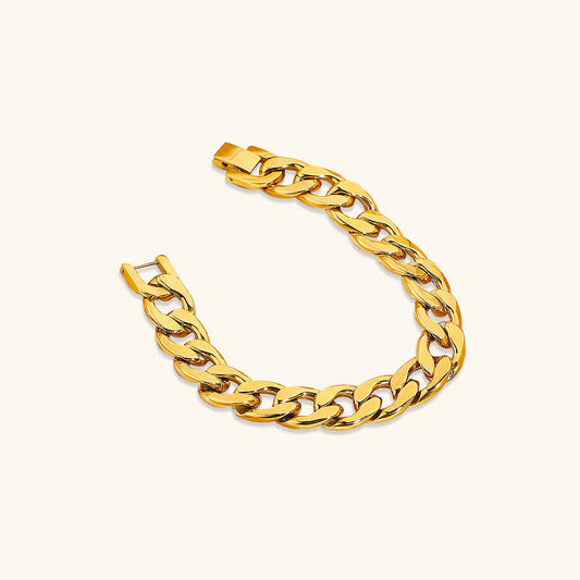 Bracciale a catena in oro Kayle