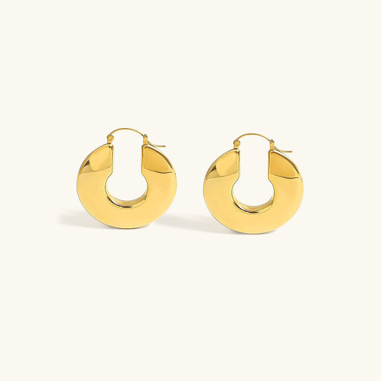 Kayleigh Chunky Hoop Earrings