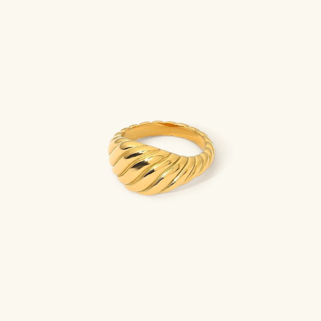 Anello Croissant Mia Gold