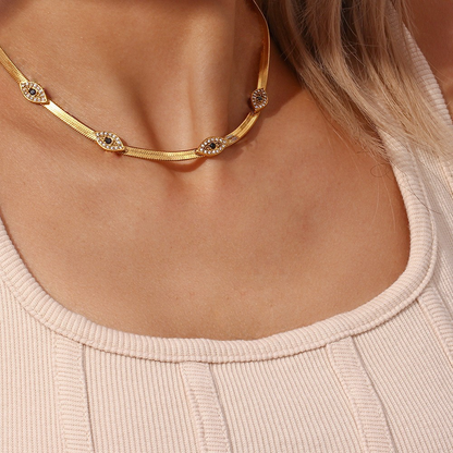 Collana Faunne in oro