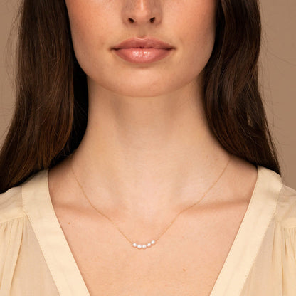 Collana di perle d'oro Elle