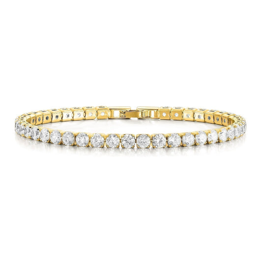 Tennis Bracelet | Gold