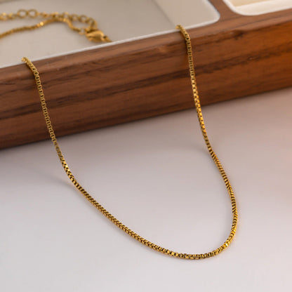 Collana con catena in oro Geordyn