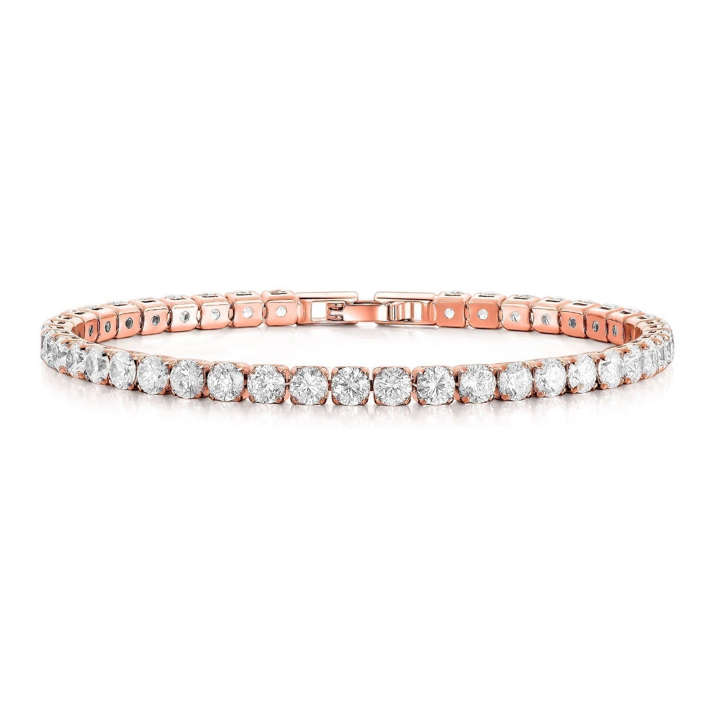 Bracciale Tennis | Oro Rosa