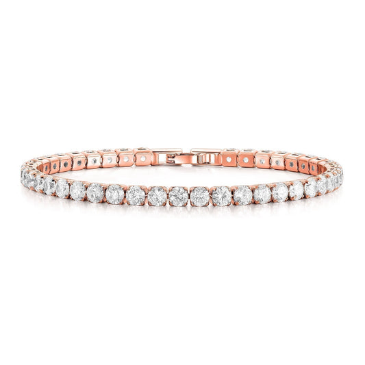 Bracciale Tennis | Oro Rosa