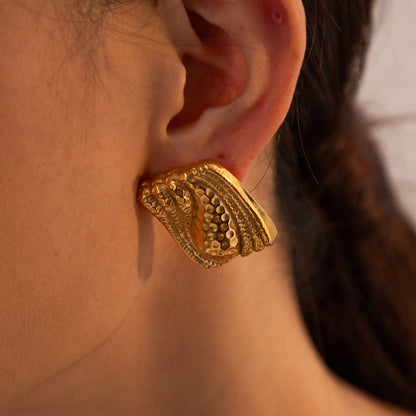 Marigold Gold Earrings