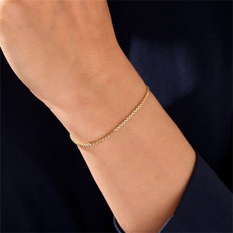 Victoria Gold Chain Bracelet