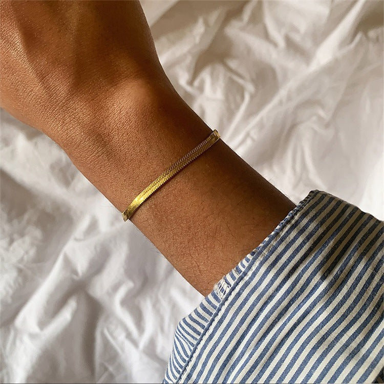 Bracciale Vida Gold a spina di pesce