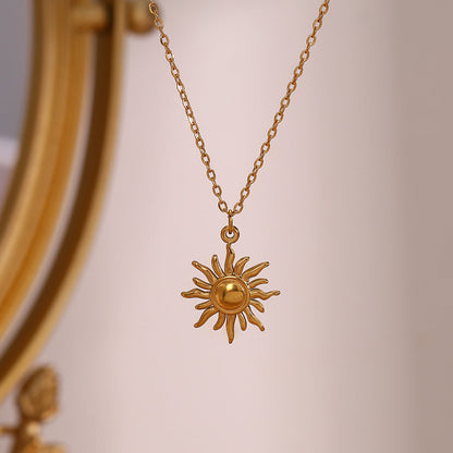 Collana Eliora Gold Sun