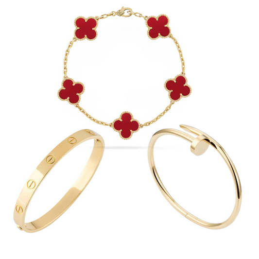 Charm Bundle | Gold/Red