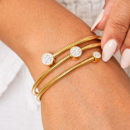 Bracciale Stone Twister - Oro