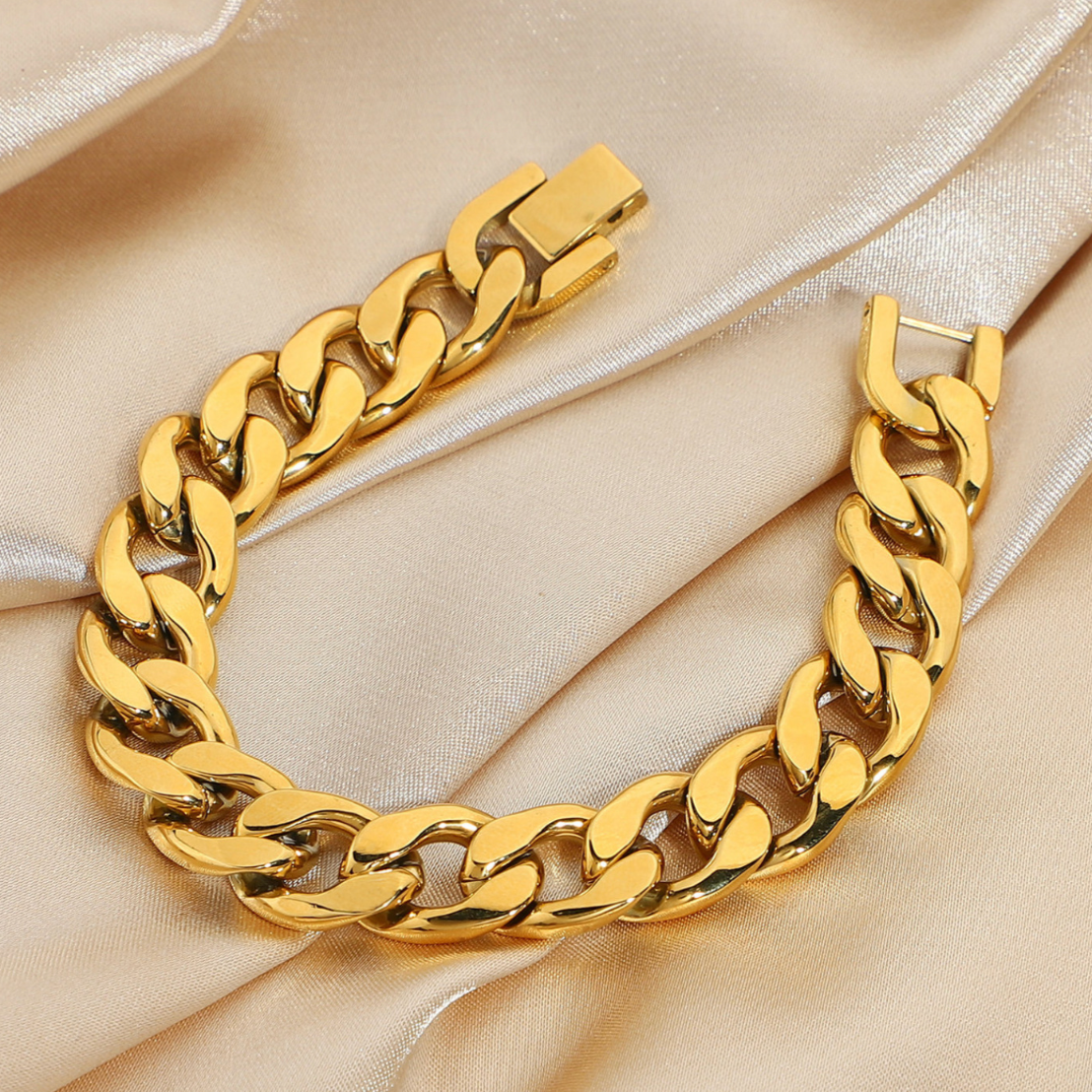 Bracciale a catena in oro Kayle