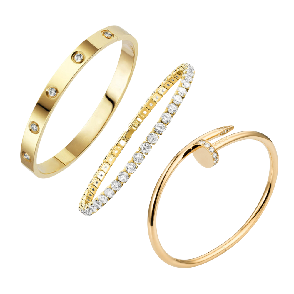 Charm Stackable Set | Gold