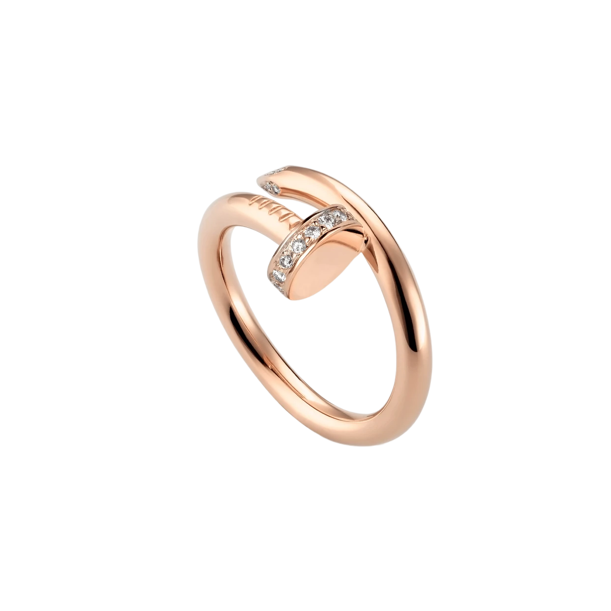 Anello Spike Gem | Oro rosa